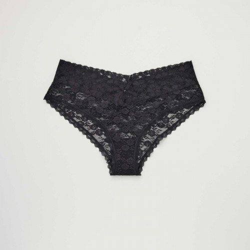 Lot de 3 shorties dentelle - Noir