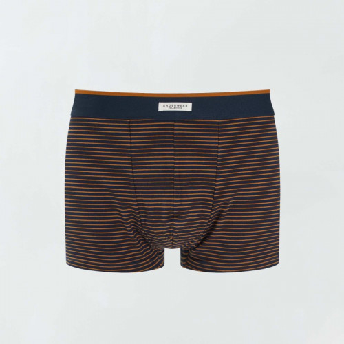 Lot de 3 boxers - Moutarde/marine