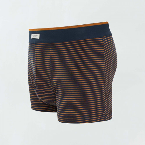 Lot de 3 boxers - Moutarde/marine