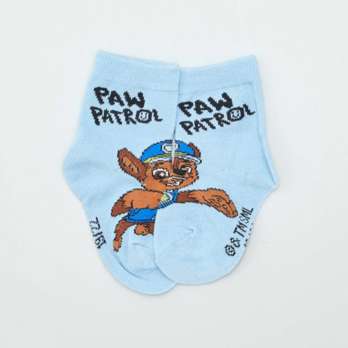 Lot de 5 chaussettes mi-hautes 'Pat'patrouille' - Bleu