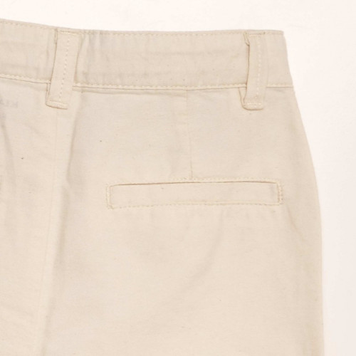 Bermuda chino uni - Beige