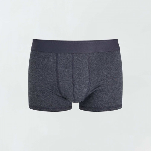 Lot de 3 boxers unis - Gris foncé