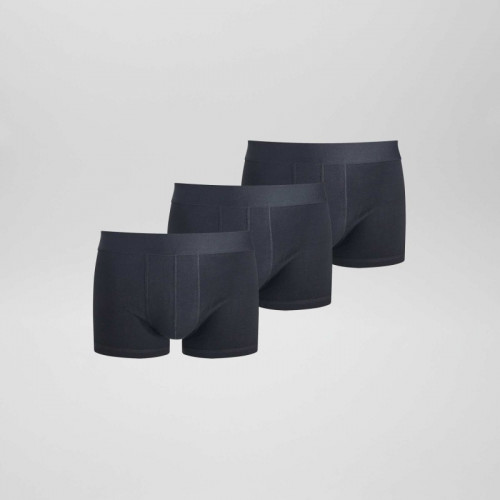 Lot de 3 boxers unis - Noir