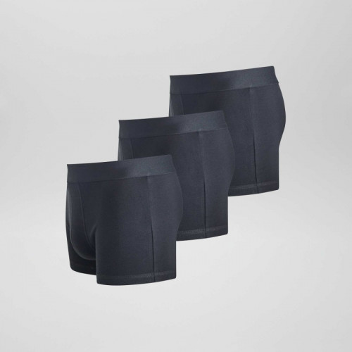 Lot de 3 boxers unis - Noir