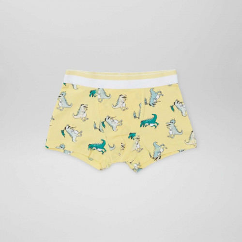 Lot de 3 boxers - Vert/gris/jaune