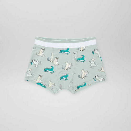 Lot de 3 boxers - Vert/gris/jaune