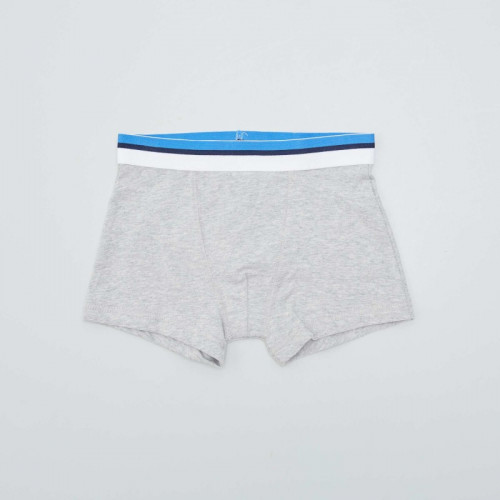 Lot de 3 boxers - Gris/bleu marine/blanc