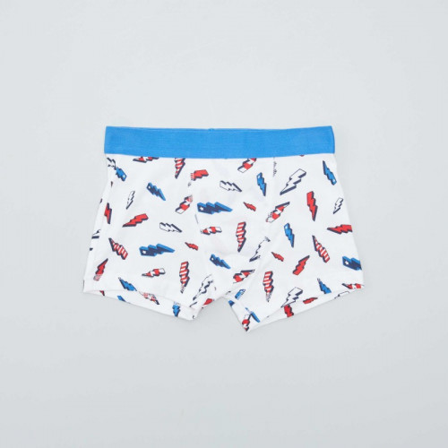 Lot de 3 boxers - Gris/bleu marine/blanc