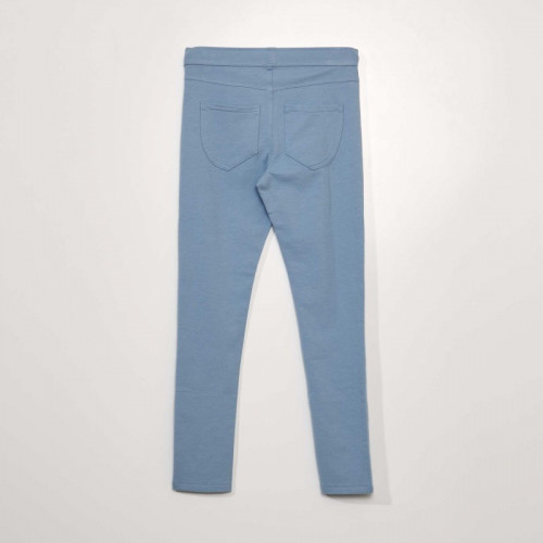 Jegging uni - Bleu gris