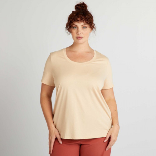 T-shirt imprimé - Beige