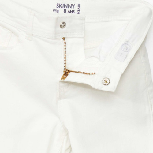 Jean skinny 5 poches - Blanc