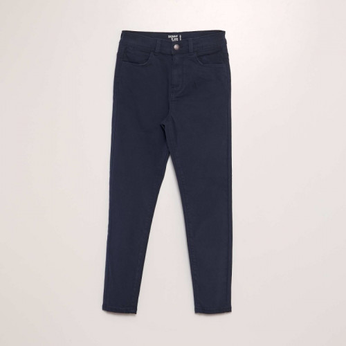 Jean skinny 5 poches - Bleu marine