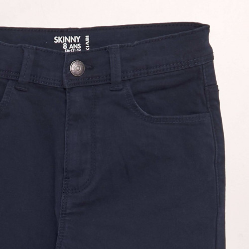 Jean skinny 5 poches - Bleu marine