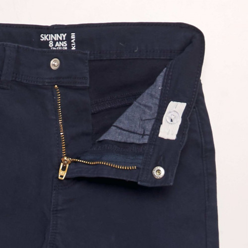 Jean skinny 5 poches - Bleu marine