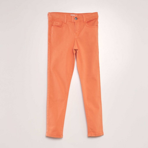 Jean skinny 5 poches - Corail