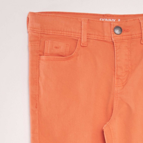 Jean skinny 5 poches - Corail