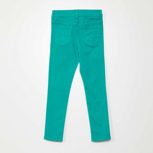 Jean skinny 5 poches - Vert