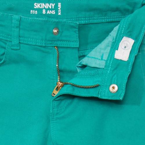 Jean skinny 5 poches - Vert