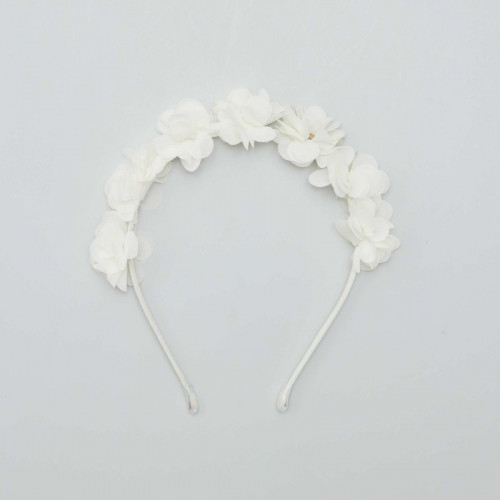 Couronne de fleurs - Blanc