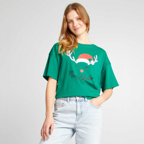 T-shirt de Noël - Vert