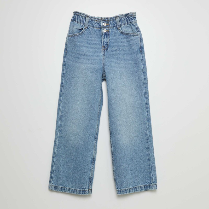 Jean wide leg - Bleu