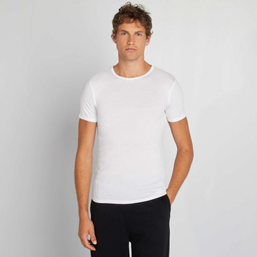 Lot de 2 tee-shirt basiques - Blanc