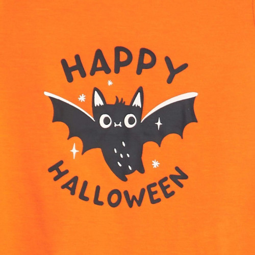 T-shirt 'halloween' - Orange