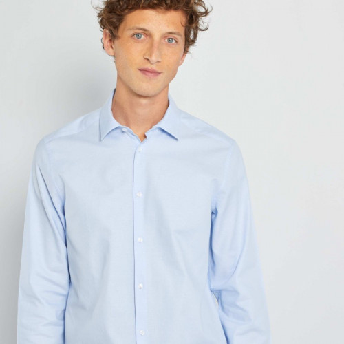 Chemise en oxford - Bleu ciel