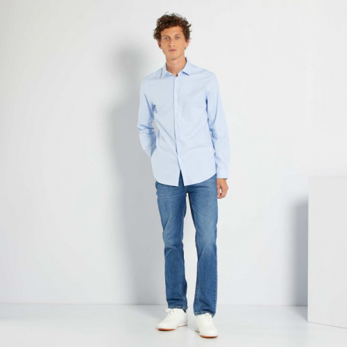 Chemise en oxford - Bleu ciel