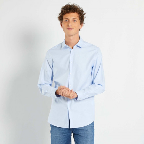 Chemise en oxford - Bleu ciel