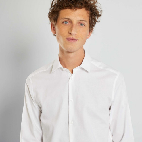 Chemise en oxford - Blanc