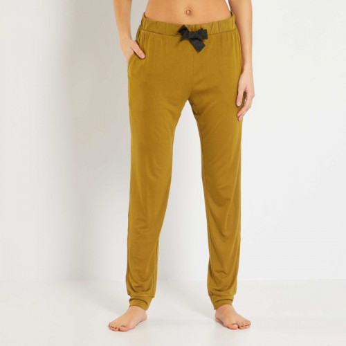 Pantalon de nuit fluide - Bronze