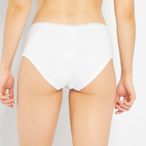 Lot de 3 shorties maternité - Blanc/gris/marine