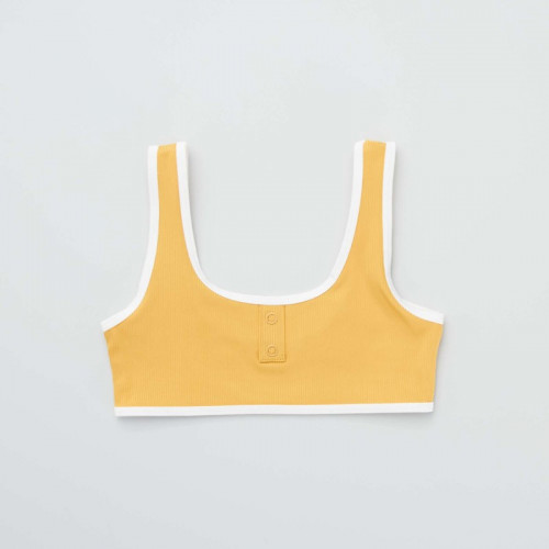 Maillot de bain 2 pièces - Jaune