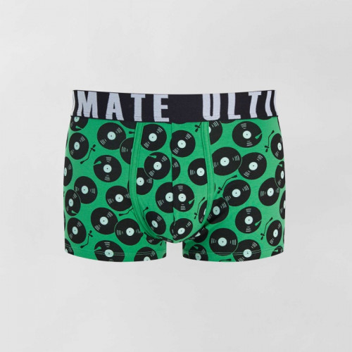 Lot de 3 boxers fantaisie - Noir/vert