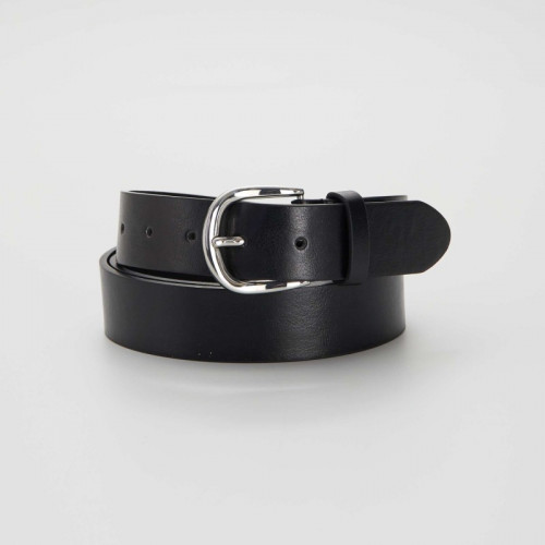 Ceinture basique en simili - Noir