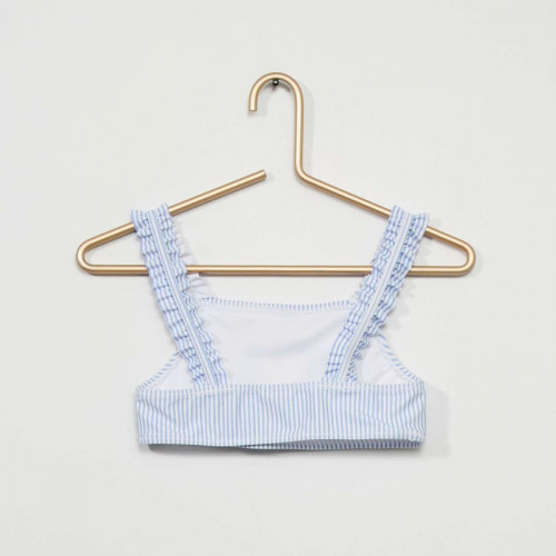 Maillot de bain 2 pièces 'Minnie' - Blanc/bleu