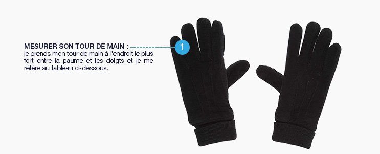 Gants homme